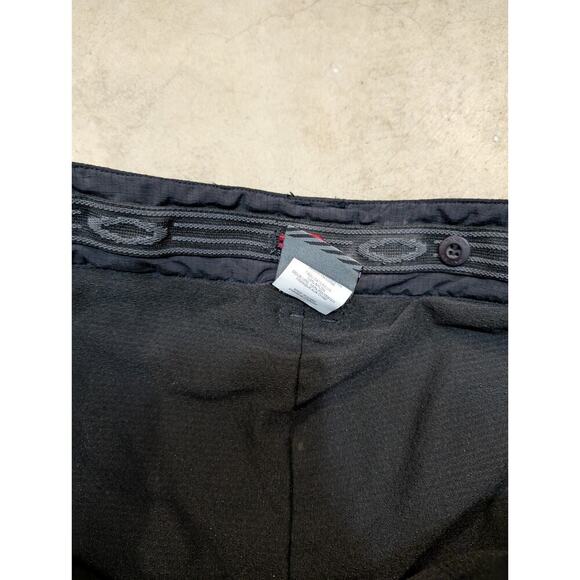 VTG Oakley Software Shorts Mens XXL Technical Multi Pocket Black Black Padded - Picture 6 of 8